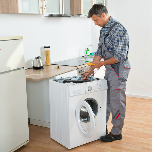 can you walk me through the steps of troubleshooting my washer issue in West DeLand Florida